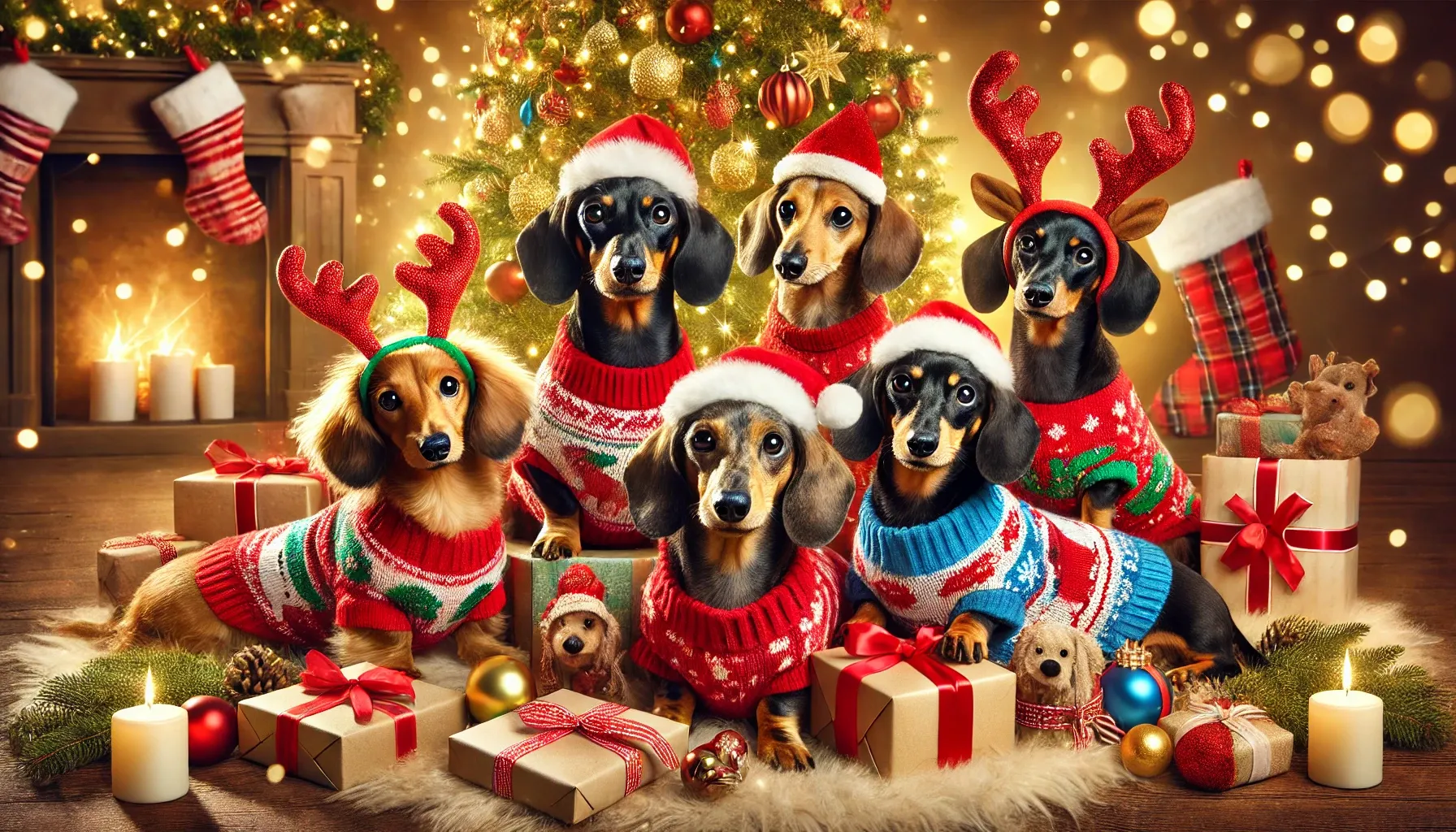 Pets at Christmas